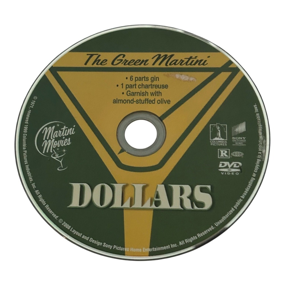 Dollars DVD Disc Only Warren Beatty Goldie Hawn Crime Thriller Tested - Picture 2 of 3